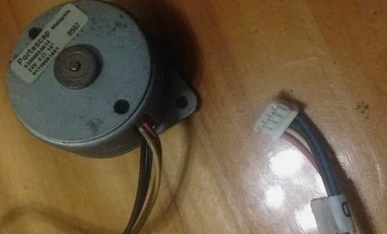 ATM Parts Wincor Nixdorf TP07 প্রিন্টার পেপার ফিড মোটর PN 1750061881