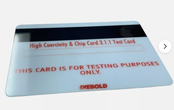 Diebold Nixdorf হাই-কো টেস্ট কার্ড ASTP 49201476000B  ️ OEM চৌম্বকীয় স্ট্রিপ কার্ড