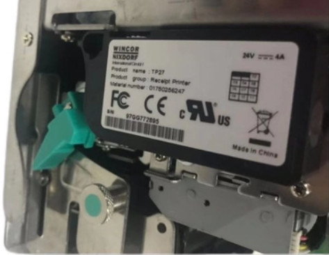 01750256247 1750256247 Wincor Nixdorf TP27 প্রিন্টার রসিদ প্রিন্টার TP27 (P1 + M1 + H1) 80mm ATM Parts