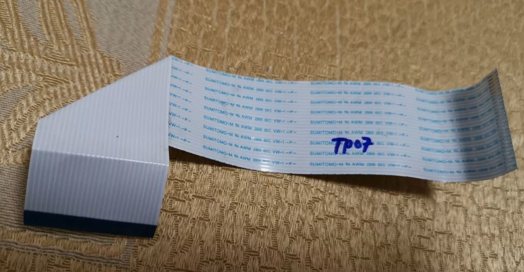 ATM মেশিন PARTS Wincor Nixdorf TP07 থার্মাল প্রিন্ট হেড ফ্ল্যাট ক্যাবল